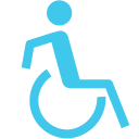 icono de persona en silla de ruedas